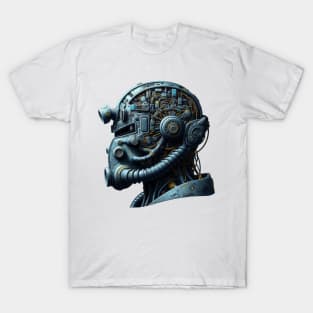 Brotherhood of steel helmet T-Shirt